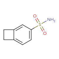 Chemical structure of bicyclo[4.2.0]octa-1,3,5-triene-3-sulfonamide - CSSB06373907930
