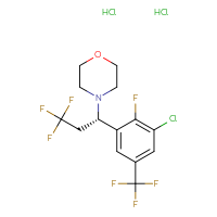 C14H15Cl3F7NO