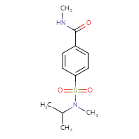 Chemical structure of N-methyl-4-[methyl(propan-2-yl)sulfamoyl]benzamide - CSSB00103924583