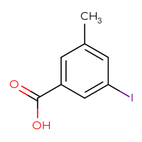 Chemical structure of 3-iodo-5-methylbenzoic acid - CSSB00000729426