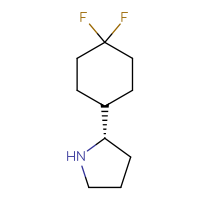 C10H17F2N