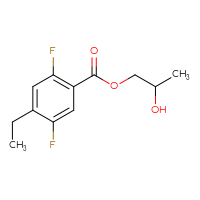 C12H14F2O3