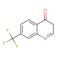 Chemical structure of 7-(trifluoromethyl)-3,4-dihydroquinolin-4-one - CSSB00102692939