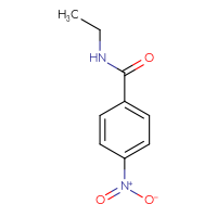 Chemical structure of N-ethyl-4-nitrobenzamide - CSSB00000160106