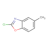 Chemical structure of 2-chloro-5-methyl-1,3-benzoxazole - CSSB00000755834