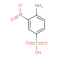 Chemical structure of 4-amino-3-nitrobenzene-1-sulfonic acid - CSSB00000040490