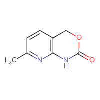 Chemical structure of 7-methyl-1H,2H,4H-pyrido[2,3-d][1,3]oxazin-2-one - CSSB20963524114