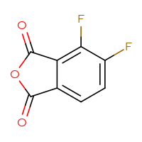 Chemical structure of 4,5-difluoro-1,3-dihydro-2-benzofuran-1,3-dione - CSSB00000116904