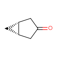 Chemical structure of (1R,5S)-bicyclo[3.1.0]hexan-3-one - CSSB00103155291