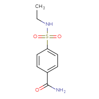 Chemical structure of 4-(ethylsulfamoyl)benzamide - CSSB00000162104