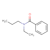 Chemical structure of N-ethyl-N-propylbenzamide - CSSB00011237949