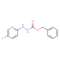 Chemical structure of N'-(5-fluoropyridin-2-yl)(benzyloxy)carbohydrazide - CSSB21332335856