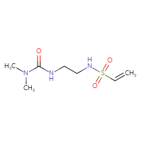 Chemical structure of 3-(2-ethenesulfonamidoethyl)-1,1-dimethylurea - CSSB00155118612