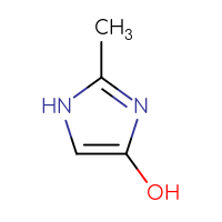 Chemical structure of 2-methyl-1H-imidazol-4-ol - CSSB00102710679
