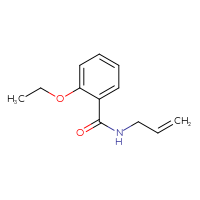 Chemical structure of 2-ethoxy-N-(prop-2-en-1-yl)benzamide - CSSB00000192231