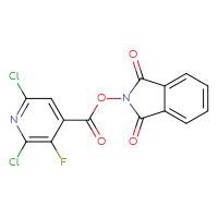 C14H5Cl2FN2O4