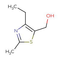 Chemical structure of (4-ethyl-2-methyl-1,3-thiazol-5-yl)methanol - CSSB00000117834