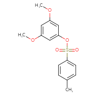 Chemical structure of 3,5-dimethoxyphenyl 4-methylbenzene-1-sulfonate - CSSB00104590282