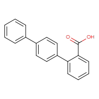 Chemical structure of 2-{[1,1'-biphenyl]-4-yl}benzoic acid - CSSB00064666382