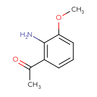 Chemical structure of 1-(2-amino-3-methoxyphenyl)ethan-1-one - CSSB00012002451