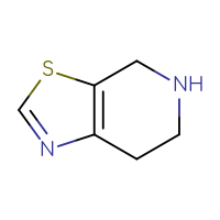 Chemical structure of 4H,5H,6H,7H-[1,3]thiazolo[5,4-c]pyridine - CSSB00000702737