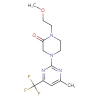 C13H17F3N4O2