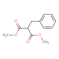 Chemical structure of 1,3-dimethyl 2-benzylpropanedioate - CSSB00011934141