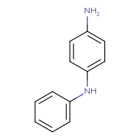 Chemical structure of N1-phenylbenzene-1,4-diamine - CSSB00000211390