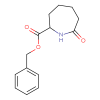 Chemical structure of benzyl 7-oxoazepane-2-carboxylate - CSSB00000718651