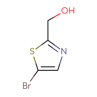 Chemical structure of (5-bromo-1,3-thiazol-2-yl)methanol - CSSB00000696694