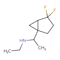 C10H17F2N