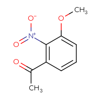 Chemical structure of 1-(3-methoxy-2-nitrophenyl)ethan-1-one - CSSB00000080557