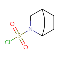 Chemical structure of 2-azabicyclo[2.2.2]octane-2-sulfonyl chloride - CSSB00015111866