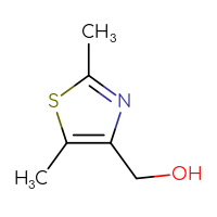 Chemical structure of (2,5-dimethyl-1,3-thiazol-4-yl)methanol - CSSB00000101070
