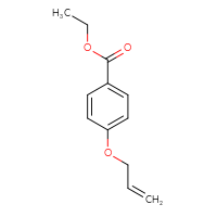 Chemical structure of ethyl 4-(prop-2-en-1-yloxy)benzoate - CSSB00000172254