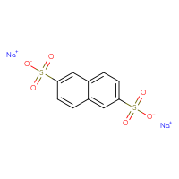 Chemical structure of disodium naphthalene-2,6-disulfonate - CSSB00016990314