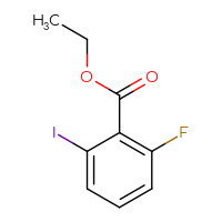 Chemical structure of ethyl 2-fluoro-6-iodobenzoate - CSSB00010254407