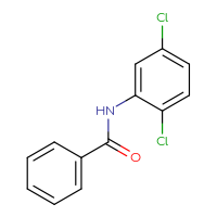 Chemical structure of N-(2,5-dichlorophenyl)benzamide - CSSB00000482139