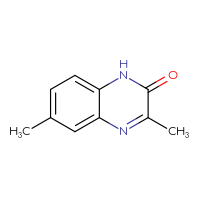 Chemical structure of 3,6-dimethyl-1,2-dihydroquinoxalin-2-one - CSSB00010492201