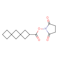 Chemical structure of 2,5-dioxopyrrolidin-1-yl dispiro[3.1.3⁶.1⁴]decane-2-carboxylate - CSSB02241006966