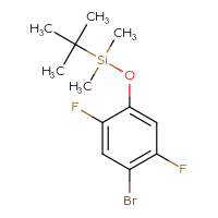 C12H17BrF2OSi