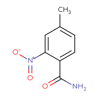 Chemical structure of 4-methyl-2-nitrobenzamide - CSSB00009869614