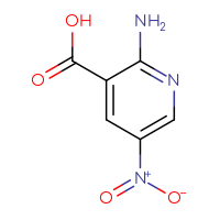 Chemical structure of 2-amino-5-nitropyridine-3-carboxylic acid - CSSB00000696758