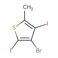 C5H3BrI2S