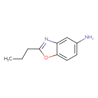 Chemical structure of 2-propyl-1,3-benzoxazol-5-amine - CSSB00011214802