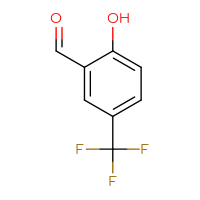 Chemical structure of 2-hydroxy-5-(trifluoromethyl)benzaldehyde - CSSB00009856931