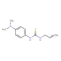 Chemical structure of 1-[4-(dimethylamino)phenyl]-3-(prop-2-en-1-yl)thiourea - CSSB00009999028