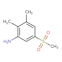Chemical structure of 5-methanesulfonyl-2,3-dimethylaniline - CSSB00000724941