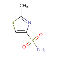 Chemical structure of 2-methyl-1,3-thiazole-4-sulfonamide - CSSB00015251384