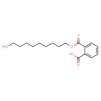 Chemical structure of 2-[(decyloxy)carbonyl]benzoic acid - CSSB00015245129